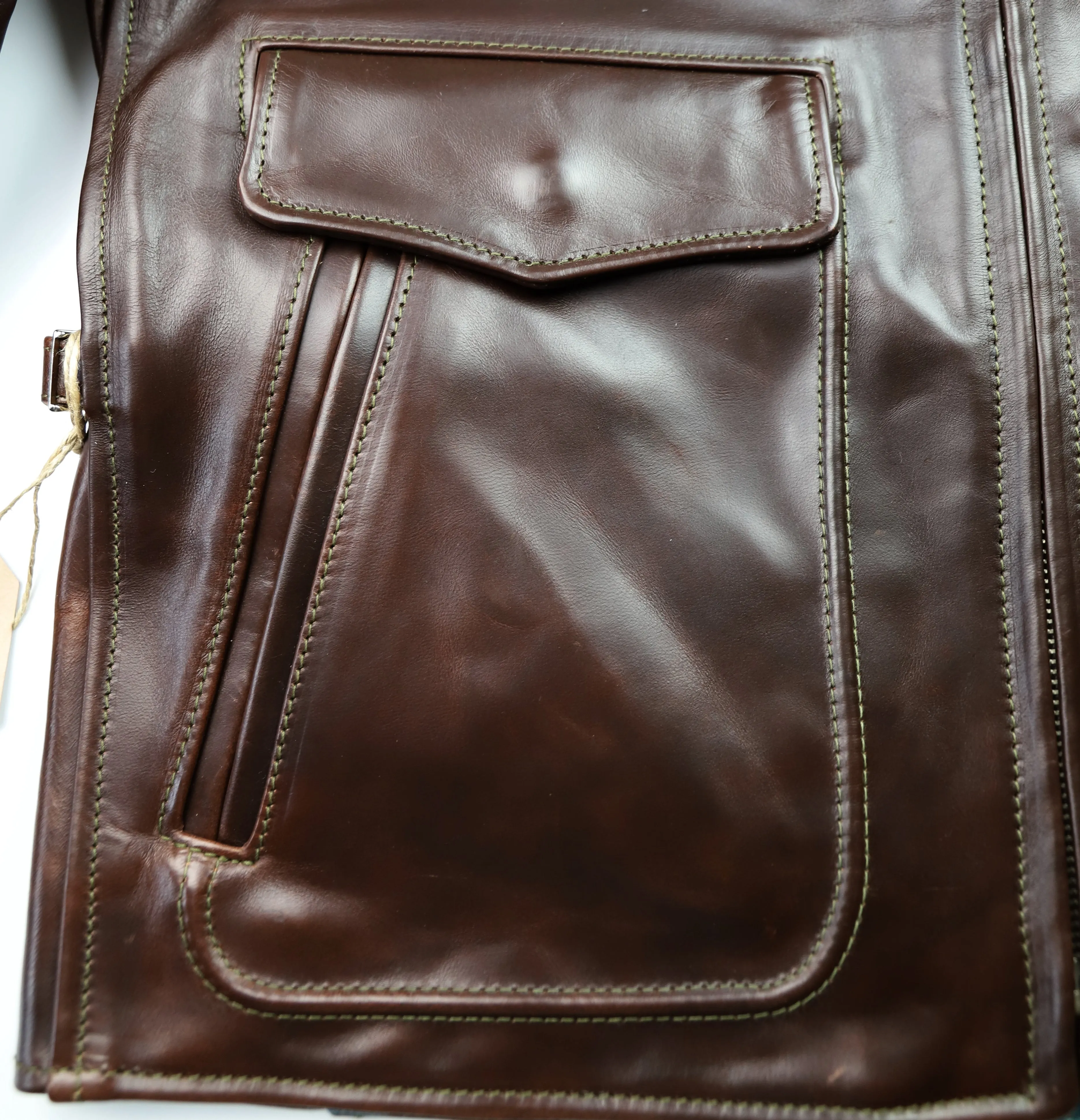Aero Half Belt Deluxe, size 40 (fits like size 44), Brown CXL FQHH