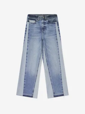 DL1961 Girls Lily Wide Leg Jeans in Blue