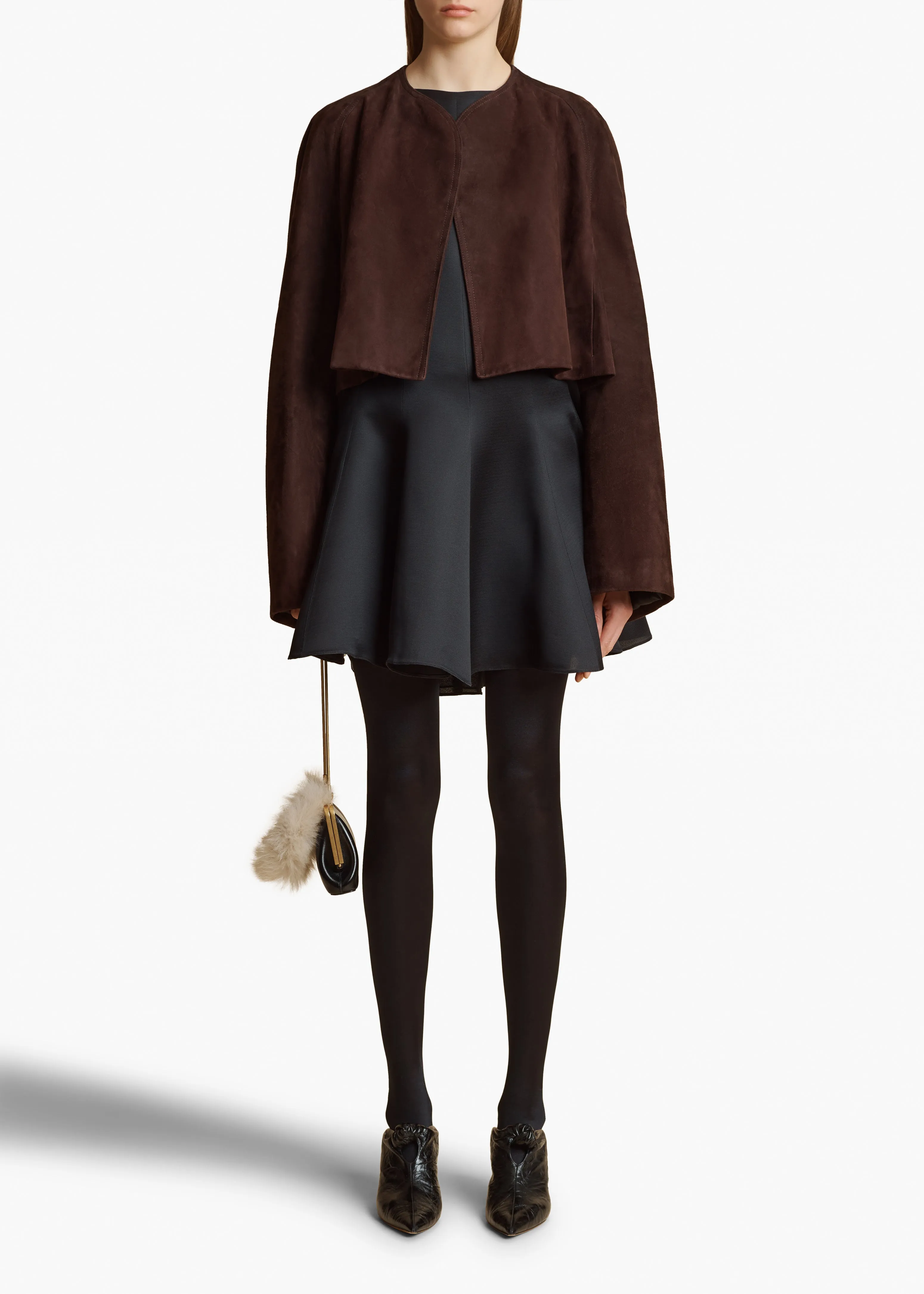 Garothy Jacket in Dark Brown