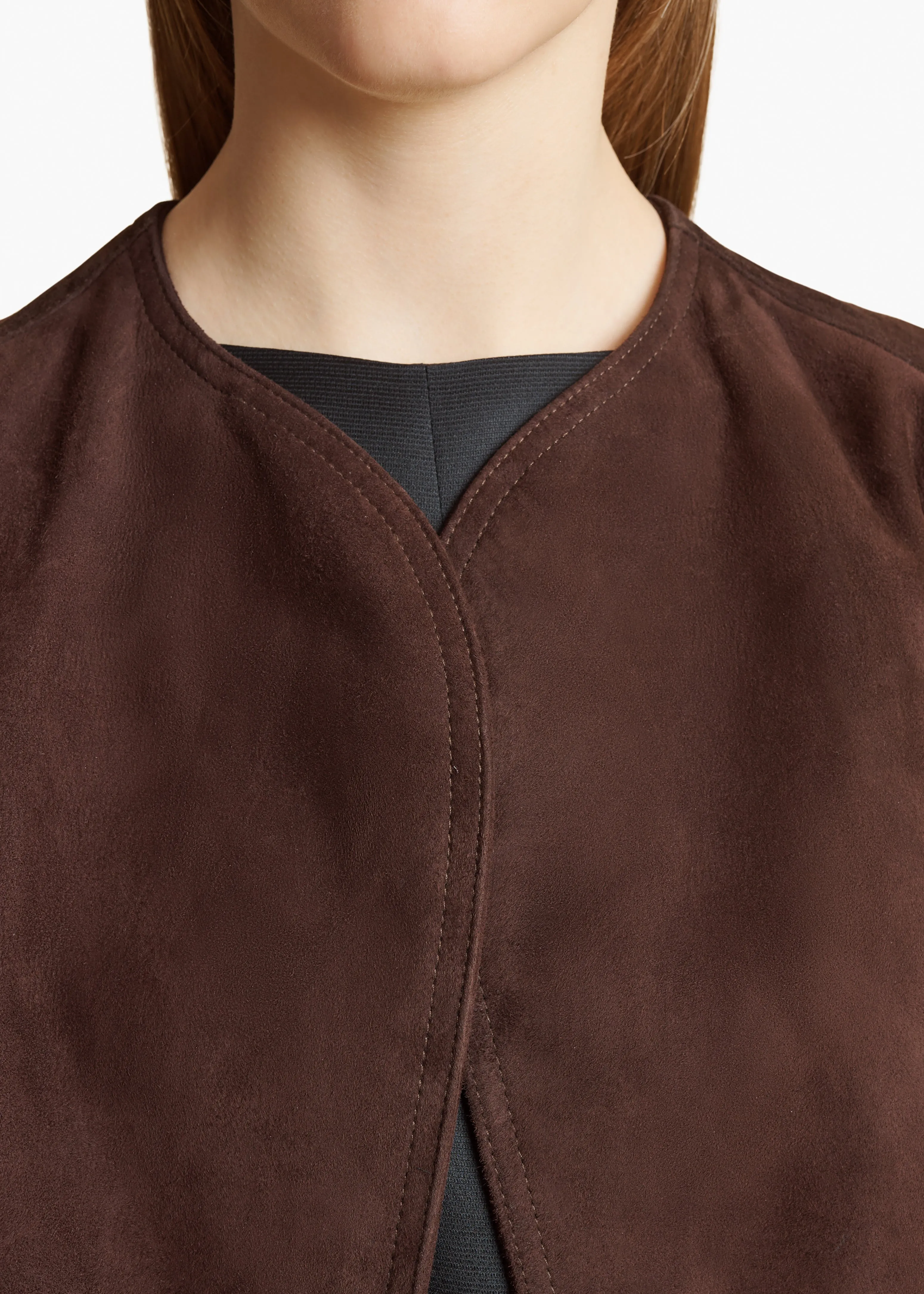 Garothy Jacket in Dark Brown