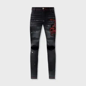 ЯH SNAKE II | AGED BLACK