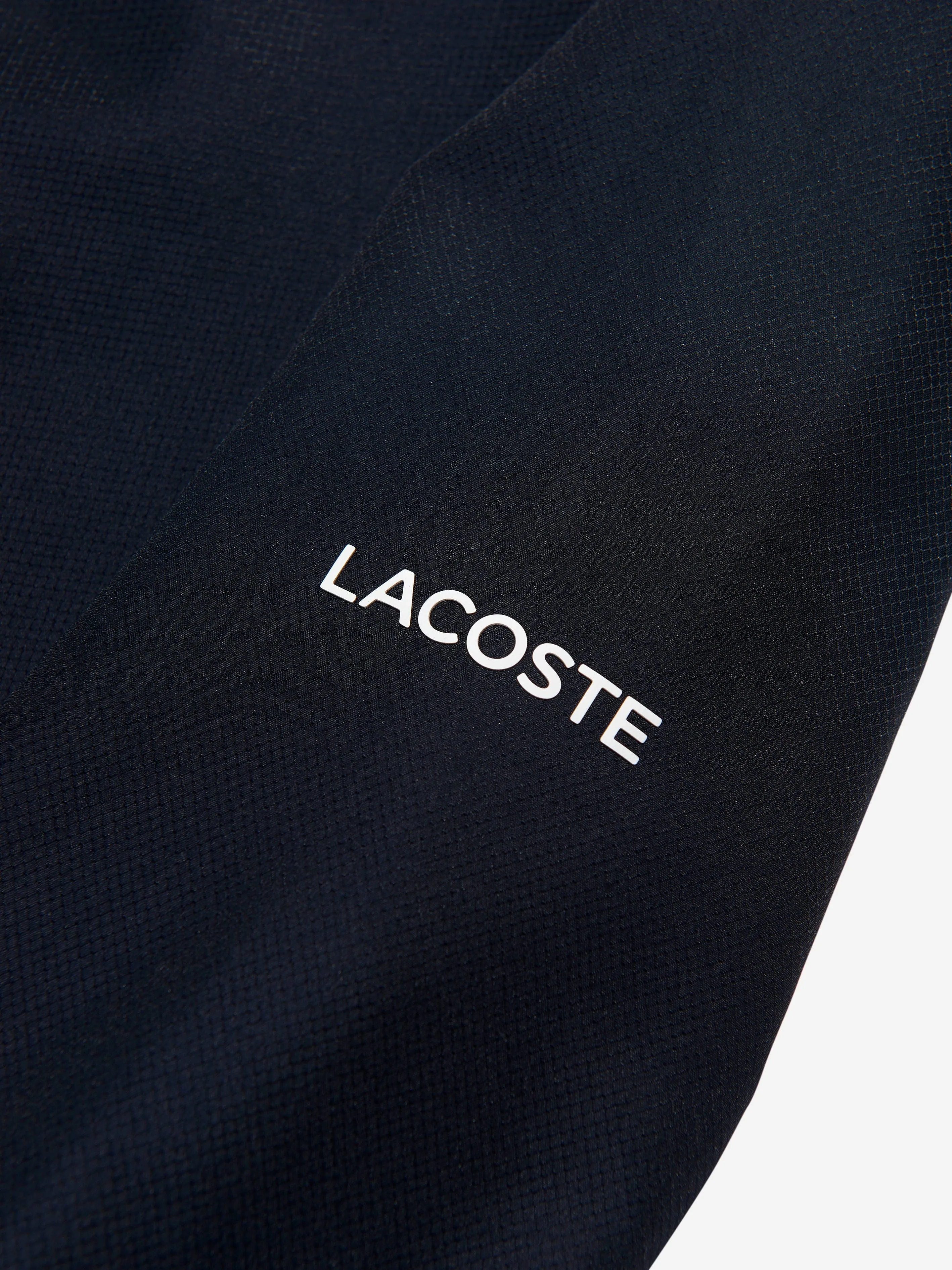 Lacoste Boys Zip Up Jacket in Black