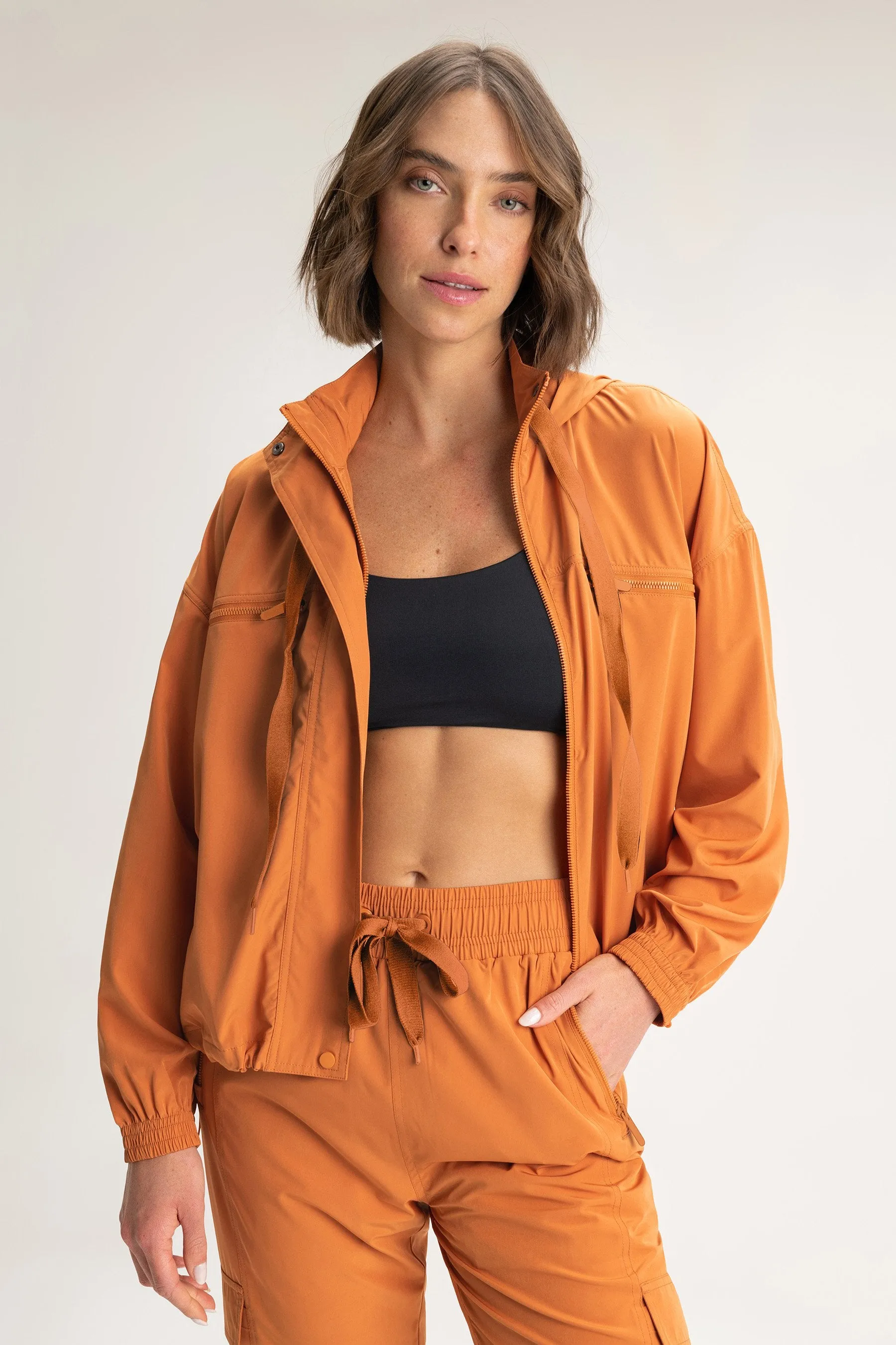Nylon Stride Jacket