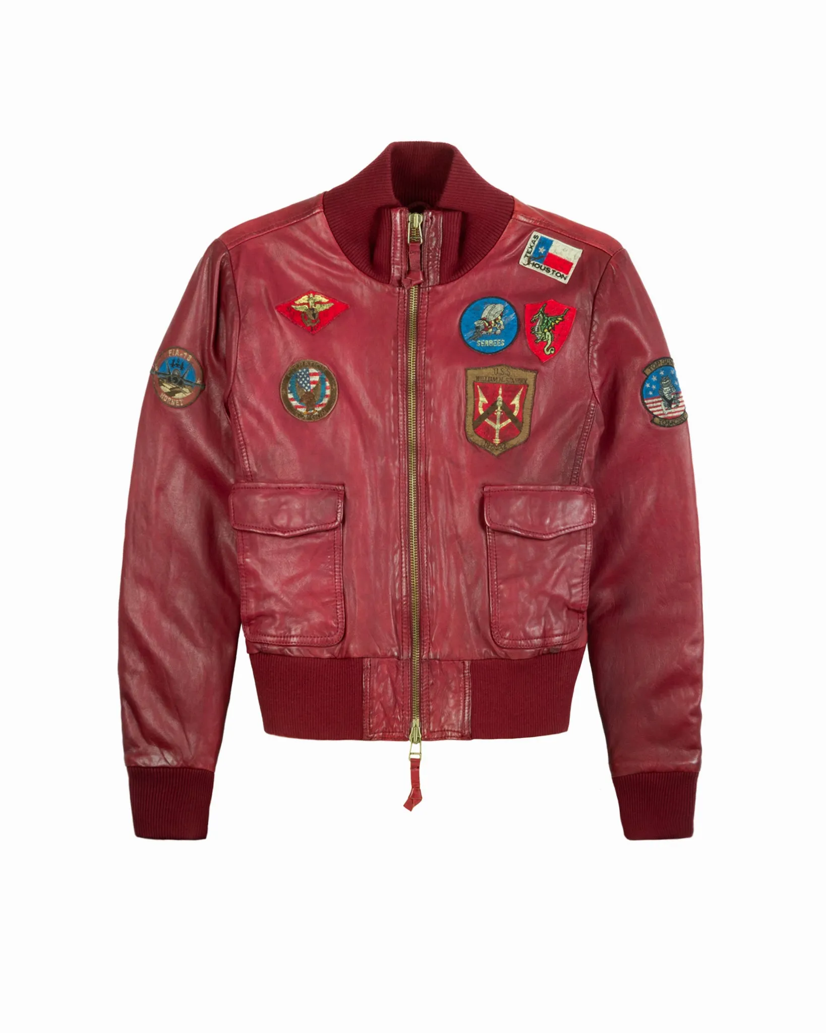 OFFICIAL MISS TOP GUN® LEATHER JACKET