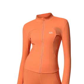 Orange soft material jacket