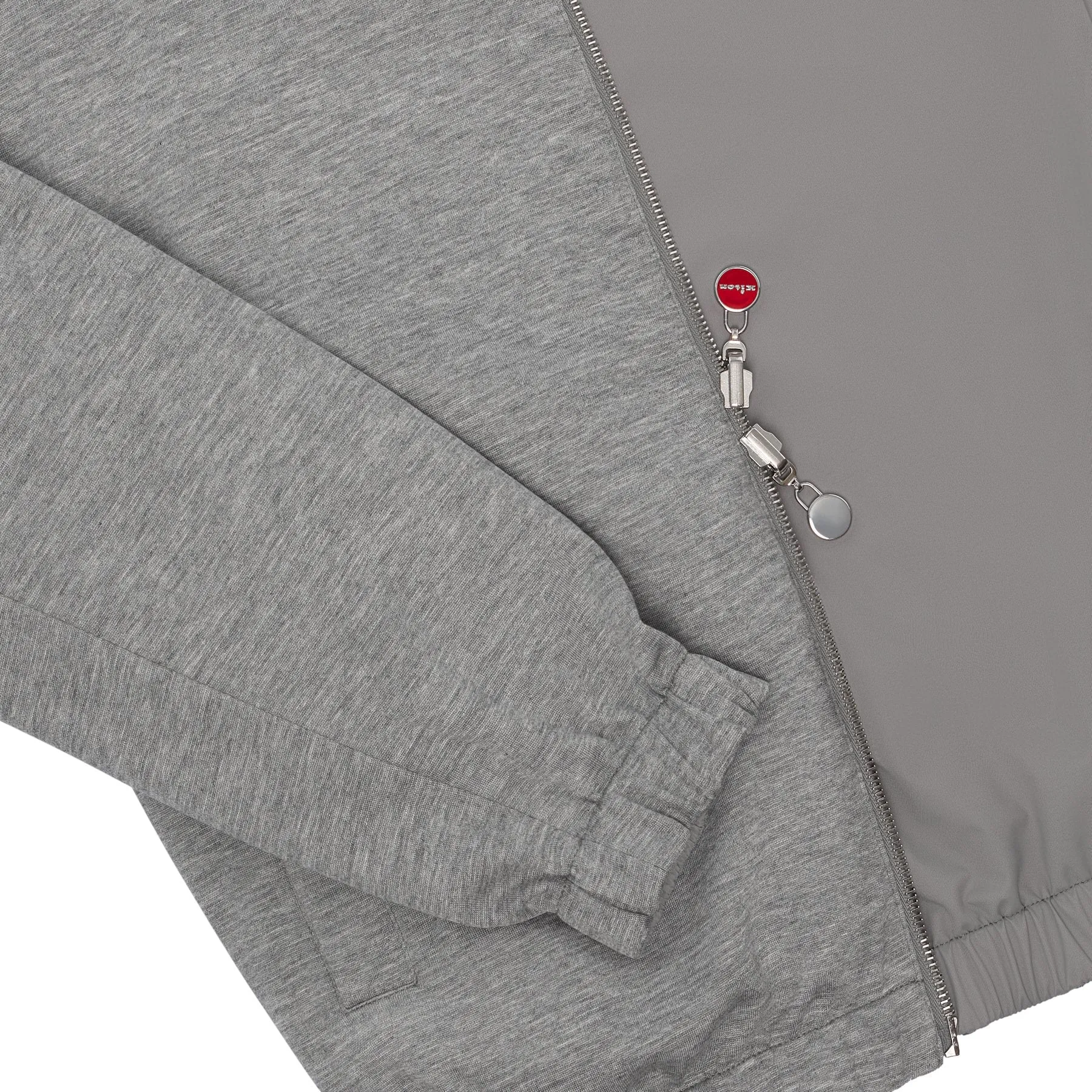 Reversible Bomber Jacket in Grey