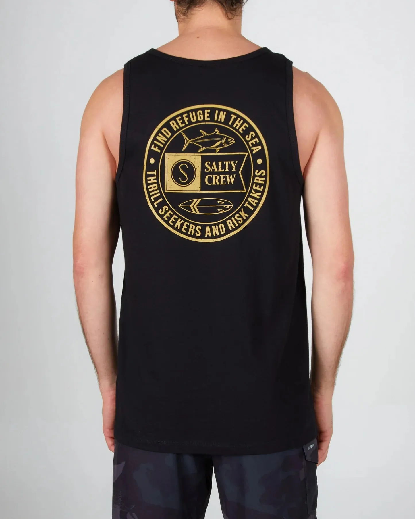 Salty Crew Legends Black Tank